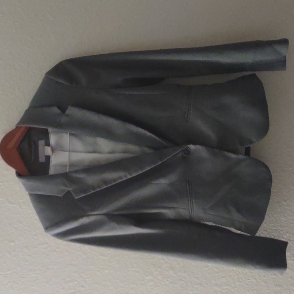 Jackets & Blazers - USED AND STAINED DARK GREEN H&M Blazer